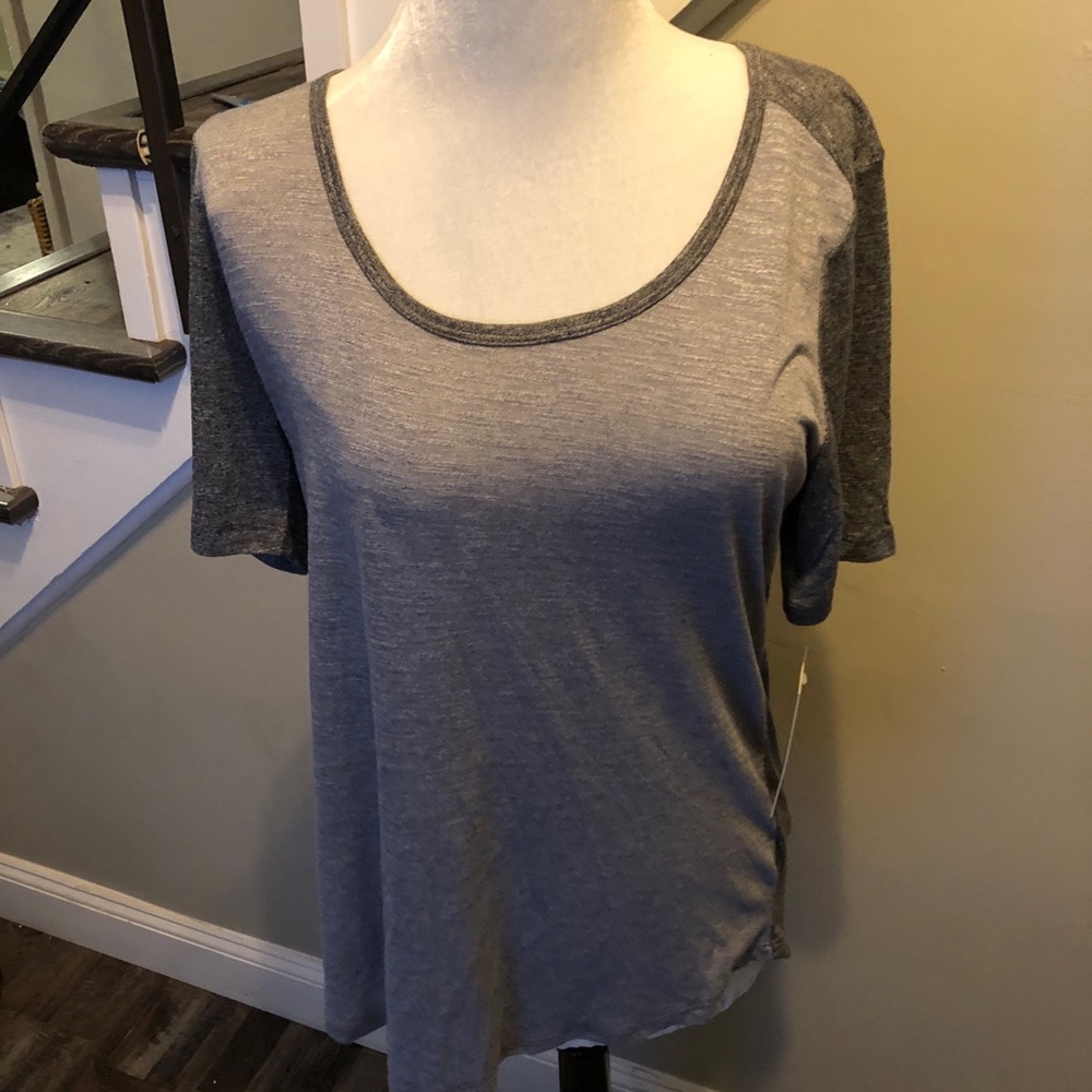 Harmony & balance gray tshirt